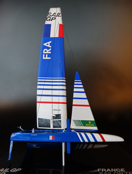 SailGP F50 France replica desk model