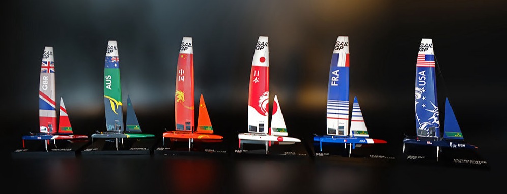 SailGP F50 miniature replica by Abordage